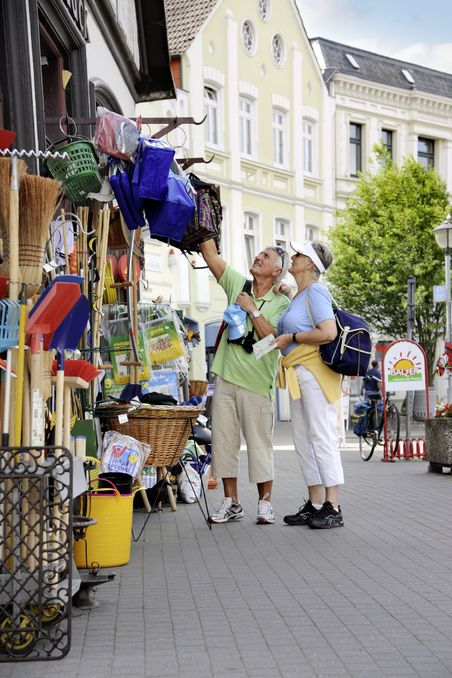 Bummeln in der Innenstadt von Wilster